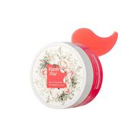 FARMSTAY ROSE & CERAMIDE HYDROGEL EYE PATCH red