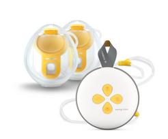 Medela Swing Maxi Electric Breast Double pump for faster pumping time pumping that can be worn inside a nursing Supports Breast electric breast white