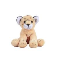Mingler Animal Cubs Cheetah pet doll, mixed colors, Korean baby products beige