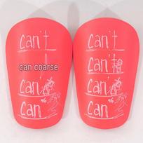 LISMmini Mini Soccer Shin Guards red