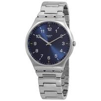 [Swatch] Laikrodis SKIN SUIT BLUE SS07S106G sidabras