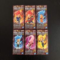 Banpresto Dragon Ball Legends Collab World Collectible Figures Vol. 3 Complete Set of 6 (Dragon Ball) brown