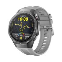Oficialus silikoninis dirželis Huawei Watch GT5 Pro 46mm 22mm minkštas sportinis riešo dirželis Huawei Watch GT 5 Pro išmaniojo laikrodžio apyrankės priedai Huawei GT5 Pro 46mm B pilka