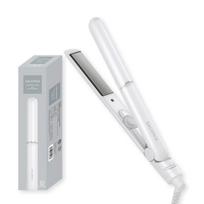 SALONIA Glossy Care Straightening Iron Hair Straightener 24mm White [Used] balta