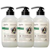 J. Mella in France Disney Forest Dew Hair Perfume Shampoo Aromatic Green Scent, 500ml, 3 pcs. black