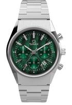 Laikrodis Timex Q Timex TW2W33600 Kvarcinis 5 ATM Atsparus vandeniui Plastikinis Žalias Ciferblatas Nerūdijantis plienas [TIMEX] Vyriškas [Prekė] žalia
