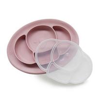 Ange Suction Elephant Baby Food Tray + Lid, Pink (Food Tray), Food Tray + Lid, Popular Korean parenting items gray