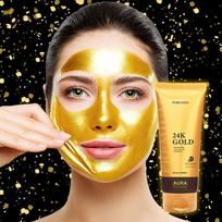 Aura 24k Gold Premium Peel Off Mask, 3 pieces orange