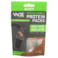 Vade Nutrition, Tirpių baltymų pakelis, 100% išrūgų baltymų izoliatas, Šokoladinio kokteilio skonio, 0,06 svaro (25 g)