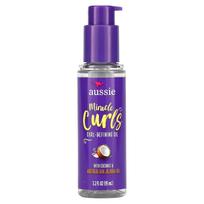 „Aussie Miracle Curl“ garbanas formuojantis aliejus, 3,2 fl oz (95 ml) purple