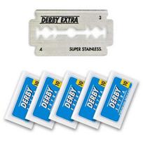 DERBY Extra Classic Razor Double-sided Blades, Pack of 10, 5 Pieces ,Korean razor blade white