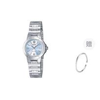 CASIO Moteriškas 26mm Sidabrinis Mėlynas Laikrodis ltp-1177a-2a- Blue Dial white