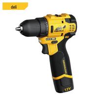 Deli 12V 38N.m Brushless Cordless Drill & Screwdriver Kit CN plug (adapter included)