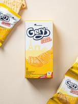 Gery sūrio krekeris 72g (1 dėžutė - 4 pakuotės) Sūrus užkandžių sausainis 1ea beige