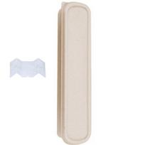 Citi Company noiseless lunch box cutlery case, 1 piece, beige, Korean popular tableware white
