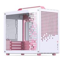 JONSBO Z20 Baltas MATX korpusas su nuimama rankena, palaiko 240 mm vandens aušinimą