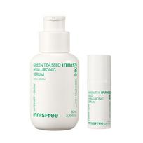 Innisfree žaliosios arbatos sėklų hialurono rūgšties serumas 80 ml + 10 ml rinkinys, 1 rinkinys white