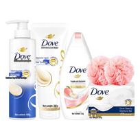 „Dove“ plaukų ir kūno priežiūros rinkinys white