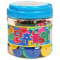 Button game, 1 piece, Korean toy supplies blue