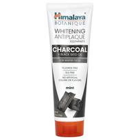 Himalaya, Balinanti dantų pasta nuo apnašų, Anglis + Juodųjų sėklų aliejus, Mėtų skonio, 4,0 oz (113 g) white