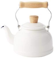 Fuji emaliuotas virdulys, baltas emalis, tinka indukcinėms viryklėms, Cotton W 1,6 l, CTN-1.6K balta