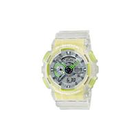 CASIO Unisex skystųjų kristalų/analoginis dvigubo ekrano serijos pilkas laikrodis GA-110LS-7APR GA-110LS-7APR gray