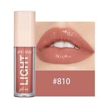 Eyeliner Mirror Moisturizing Pearl Lip Waterproof Long-lasting Natural Shine Nourishing Makeup Notice, 10.10, 1 piece brown