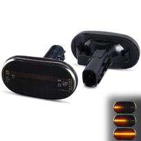 GemPro Suzuki Jimny JB64W JB74W LED šoniniai posūkio signalai, šoniniai gabaritiniai žibintai, dinaminio posūkio signalo funkcija, SUZUKI JIMNY, didelis ryškumas, apsauga nuo hipermirksėjimo black