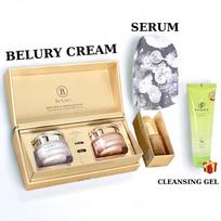 KOMBO BELURY Kremas + Ampulė + (Dovana: Pomidorų valomasis gelis), 1 komplektas beige