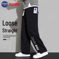 NASA GISS vyriškos laisvos fitneso kelnės L gray