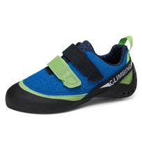 Jaunimo Velcro Rock Climbing Batai Indoor Gym Sienai Treniruotėms Boulderingas Lauko Laipiojimo Sportui Avalynės Dydžiai 32-44 37 blue