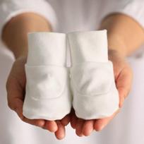 Bamboo Bebe Mild Bamboo Baby Grass Flower Foot Wrap, korean baby products white