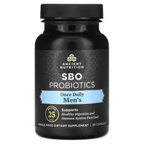 Ancient Nutrition, Men's, SBO Probiotic, 25 Billion CFU, 30 Capsules