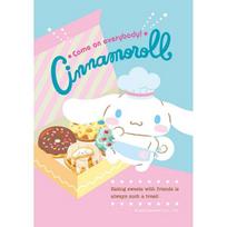 Sanrio Spurgos Cinnamoroll Mini Dydžio Dėlionė SAN-C108-101, įvairių spalvų, 108 detalės Dėlionė, Vaikų žaidimai, Lavinamieji žaislai white