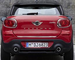 Mini Paceman R61 Coupe 12-16 chromo bagažinės apdaila – bagažinės dangčio akcentas – aukščiausios kokybės automobilio galinė detalė – blizgesio stipriklis