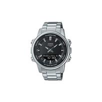 Casio DRESS Klasikinis Paprastas Išskirtinis Madingas Kvarcinis Mechanizmas Nerūdijančio Plieno Apyrankė Japoniškas ir Korėjietiškas Laikrodis Vyriškas Laikrodis Juodas Ciferblatas AMW-880D-1AV juoda