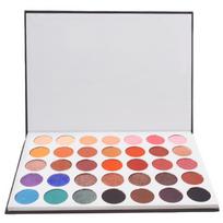 ISMINE 35-color eye palette pearl matte multi eye shadow, 1 piece white