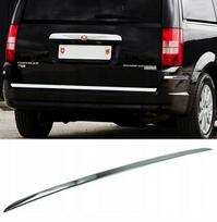 DODGE Caravan Grand V - Chromuota bagažinės apdaila - Galinių durų akcentas - Aukščiausios kokybės automobilio galinės dalies detalė - Blizgesio stipriklis