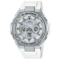 Casio Vyriškas G-SHOCK GST-W310-7AJF [G-STEEL vidutinio dydžio radijo bangų saulės energija] apvalus laikrodis, baltas