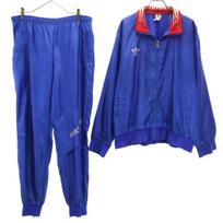 adidas 80-ųjų vintažinis sportinis kostiumas Mėlynas violetinis Descente Vyriškas naudotas blue