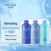 Aqua Intensive Purifying & Nourishing Oil Control Travel Set white