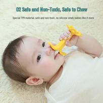 Ange Baby Silicone Teether & Molar Stick beige