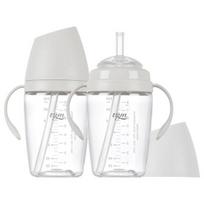 TGM Tritan rice straw cup 240ml, pure white, 2 pcs. white