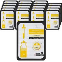 Vita Halo Whitening Moisture Black Mask Pack 25ml, 1 pack, 20 pieces yellow