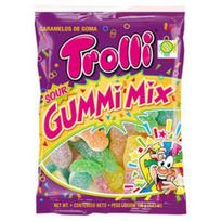 Trolley Sour Gummy Mix 100g, Korean snacks yellow