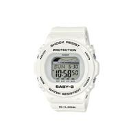 Casio Baby-G 200M Waterproof Quartz Movement Resin Strap Watch Women watches White BLX-570-7ER Random Watch Box,White white