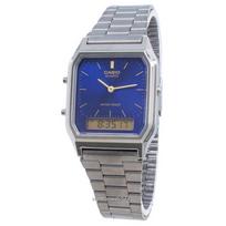 „Casio Quartz AQ-230GG-2A“ dvigubo laiko unisex laikrodis mėlyna