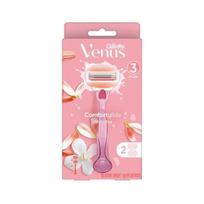 Venus ComfortGlide White Tea skustuvas (Rankena + 2 peiliukai) white