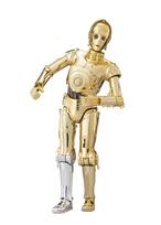TAMASHII NATIONS Žvaigždžių karai Naujas 155 mm dažytas judinamas personažas S.H.Figuarts C-3PO -Klasikinė versija.- (ŽVAIGŽDŽIŲ KARAI Viltis) apytiksliai. ABS ir PVC beige