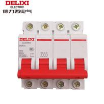 DELIXI DZ47s D-Type 4P 50A RCBO Miniature Circuit Breaker